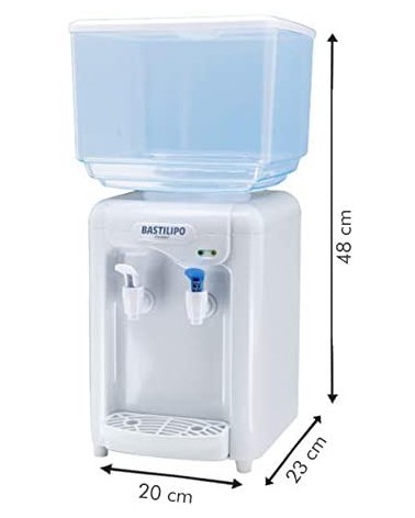 Dispensador de agua fría, depósito de 7 litros, 65W, modelo RIOFRIO