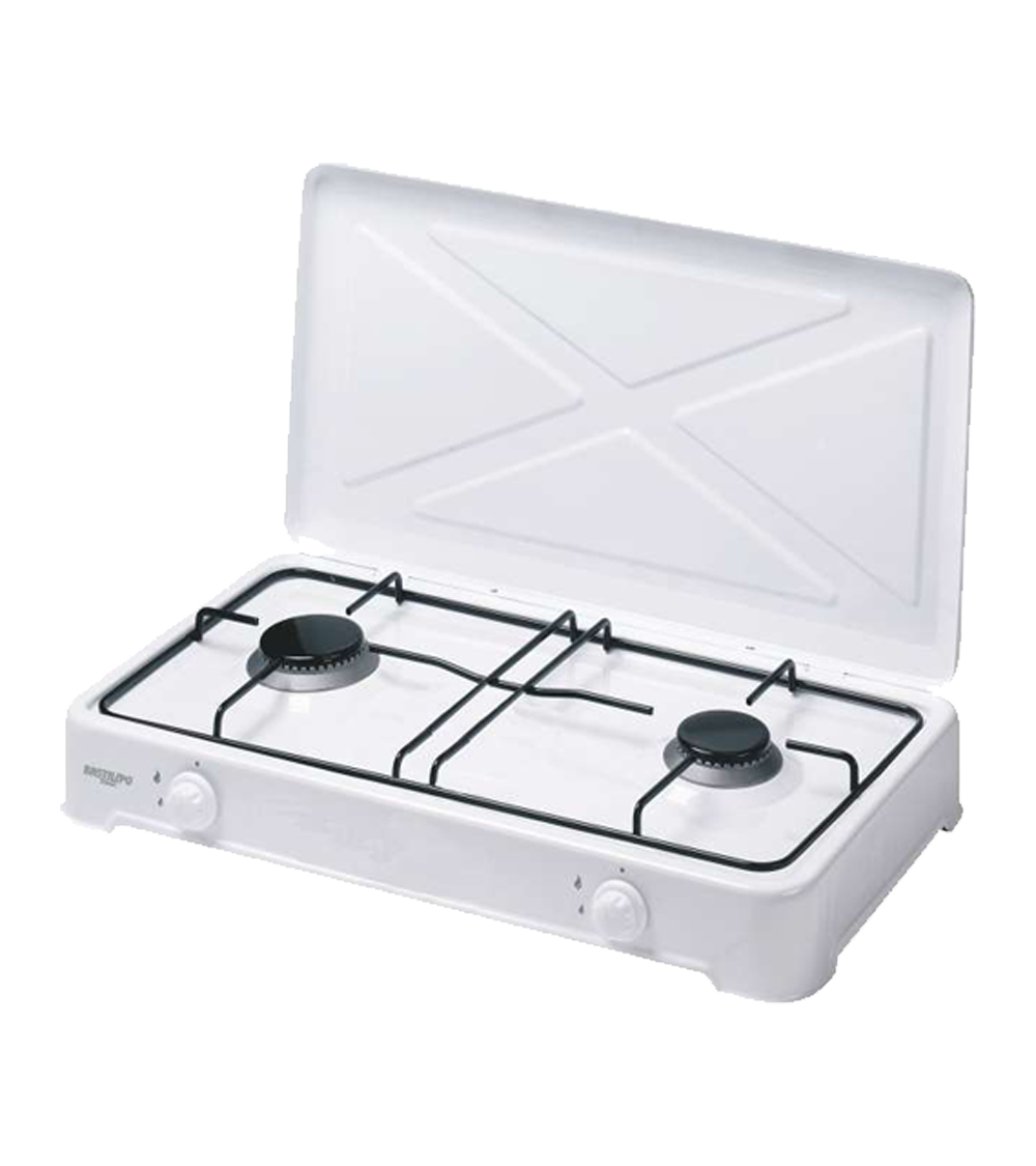 Bastilipo - Cocina de Gas Butano o Propano, 4 Fuegos, con quemador  desmontable, Eficiencia energética A++
