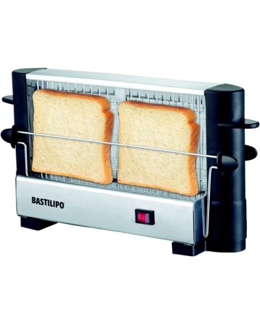 Tostador multipan 750W,  doble área de tostado 22 x11 cm, Rejilla de acero inox, FIREFOX FAST TOASTER 750W, FFT-750