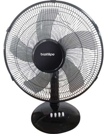 Ventilador de mesa de 40 cm - 50W de potencia - 3 velocidades, Barrosa