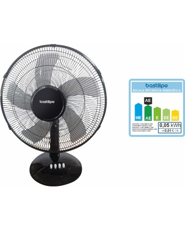 Ventilador de mesa de 30 cm, 35W de potencia, 3 velocidades, modelo Roche