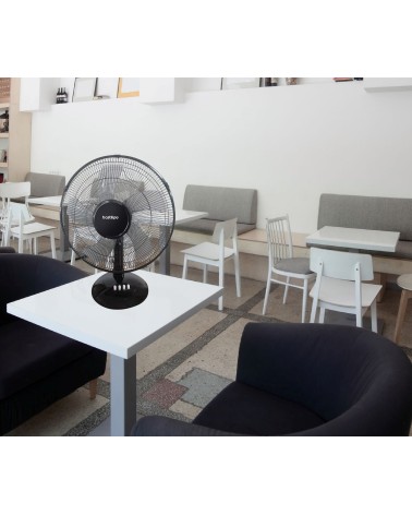 Ventilador de mesa de 40 cm - 50W de potencia - 3 velocidades, Barrosa