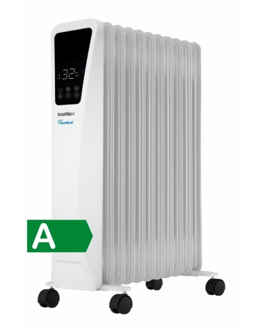 Radiador de bajo consumo eléctrico con wifi, 11 elementos, ecológico, R-EcoFluid2-11