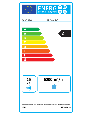 ARENAL DC,Ventilador de techo con motor DC, mando a distancia, 75cm, 6 aspas, Roble claro/ Roble oscuro, luz LED 3 tonos, chas