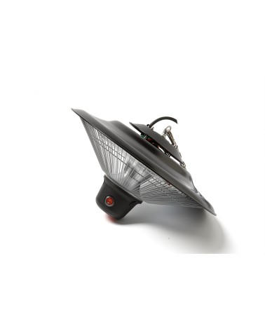 PROMETEO UMBRELA,  Estufa para exterior colgante, 1500W, Mando a distancia, resistencias de infrarrojo de amplio expectro