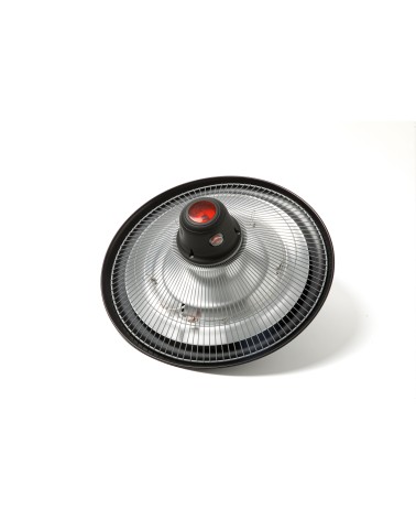 PROMETEO UMBRELA,  Estufa para exterior colgante, 1500W, Mando a distancia, resistencias de infrarrojo de amplio expectro