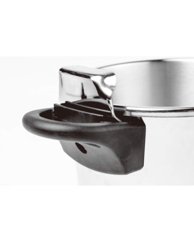 Olla express Clásica 6, olla expres de acero inoxidable, 6 litros (A)