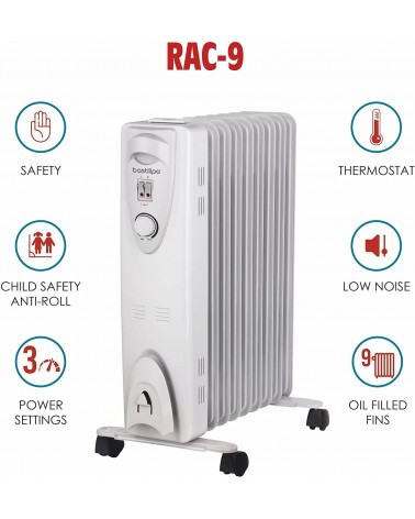RAC9-2000 – Radiadores de fluido térmico