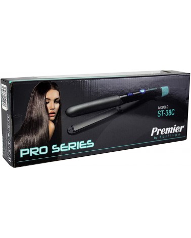 Alisador para el cabello, Premier Pro series, 38W, placas de grafito,  ST-38C